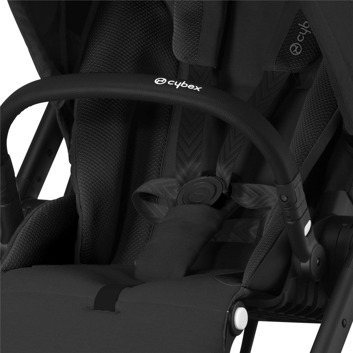Cybex Balios S Lux Pushchair + Cot, Moon Black