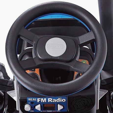 Peg Perego New Holland T8, 12V Electric Tractor with Trailer, 3+ years