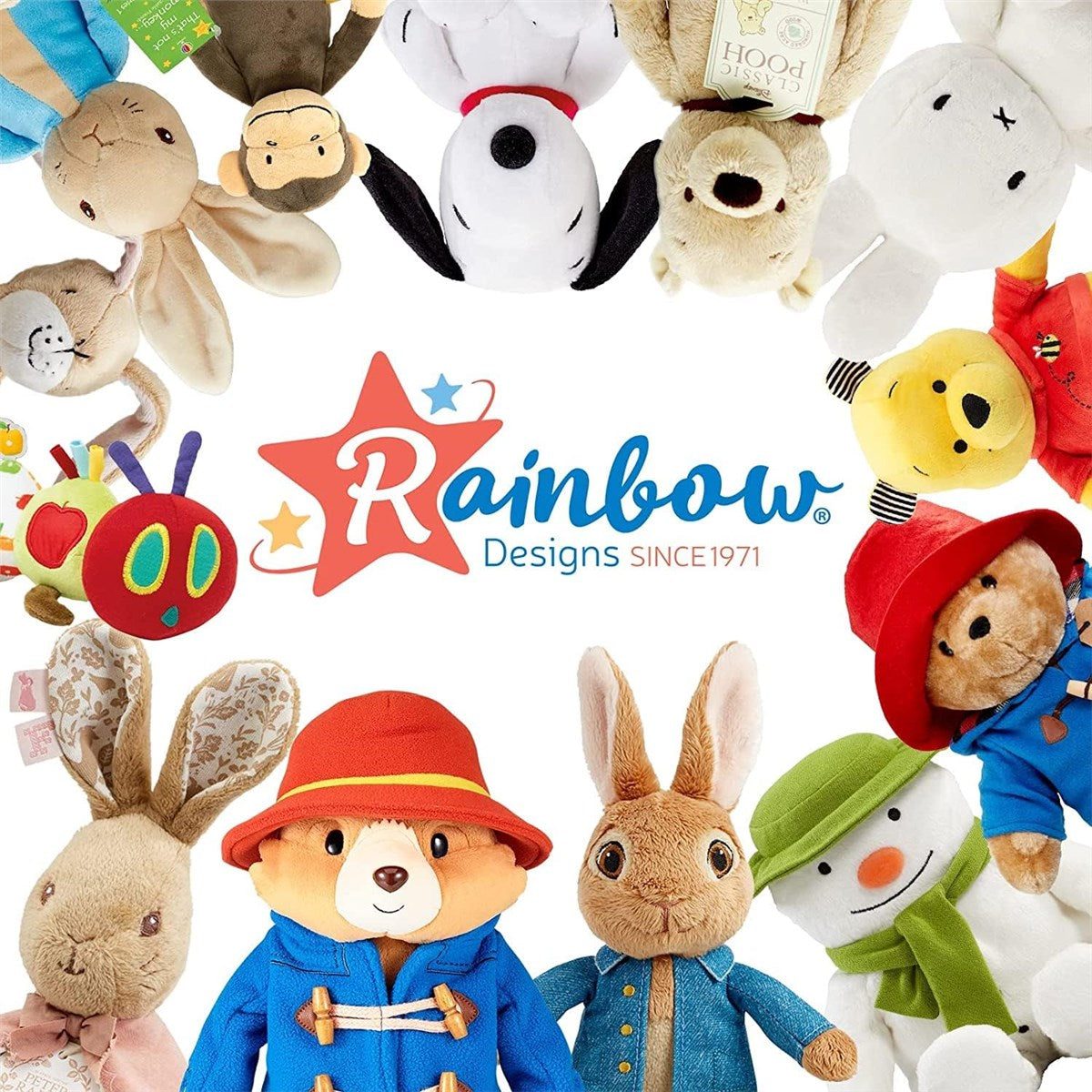 Rainbow Designs Peggy Fortnum's Paddington Bear Collectable Toy – 35cm