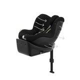 Cybex Sirona Gi Plus 360 Rotating i-Size Car Seat, 61-105 cm, 3m-4 years