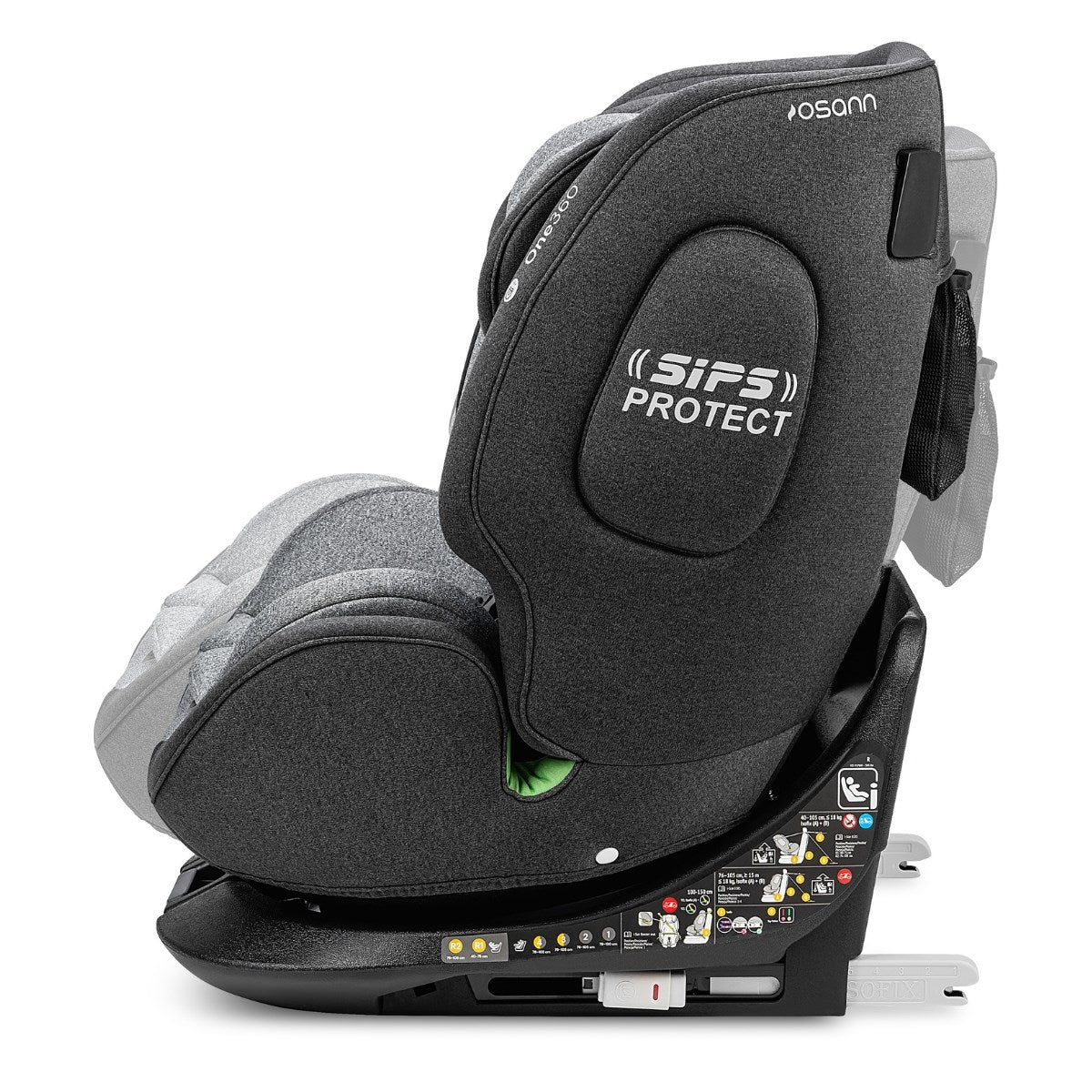 Osann One 360 Rotating i-Size Car Seat, 40-150cm, 0-12 years