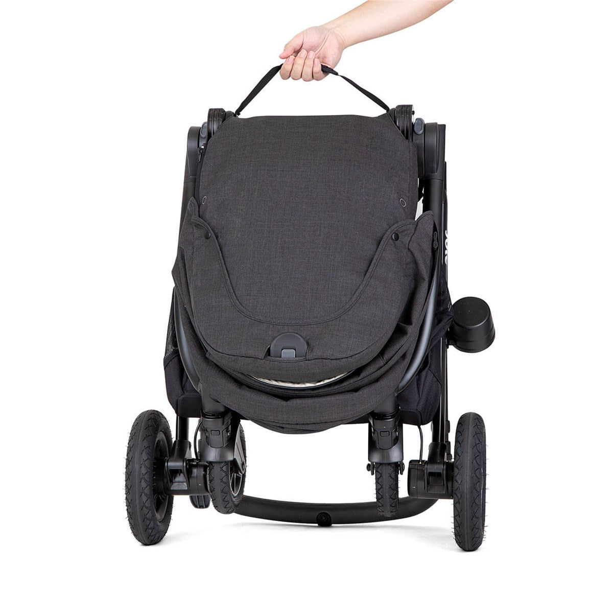 Joie Versatrax On The Go Travel System With Rotating Car Seat Bundle, Shale