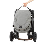 Joie Versatrax On The Go Travel System With Rotating Car Seat Bundle, Pebble