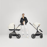 Cybex Eos Lux Essential Travel & Nursery Bundle, Moon Black