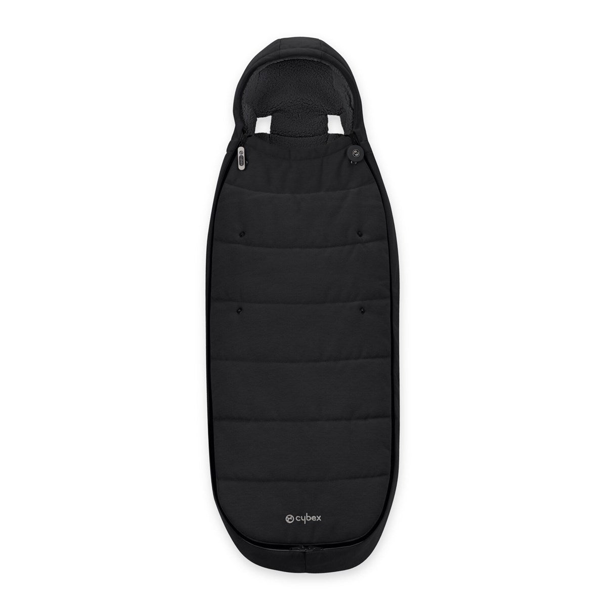 Cybex Eos Lux Essential Travel & Nursery Bundle, Moon Black