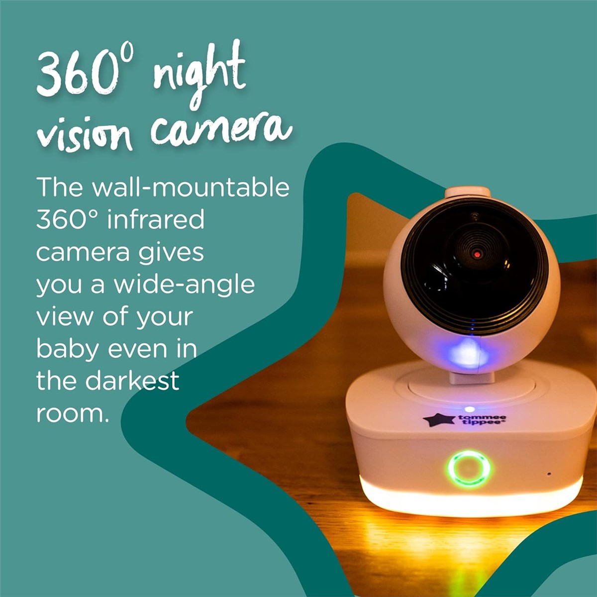 Tommee Tippee Dreamee Sound, Motion and Video Baby Monitor