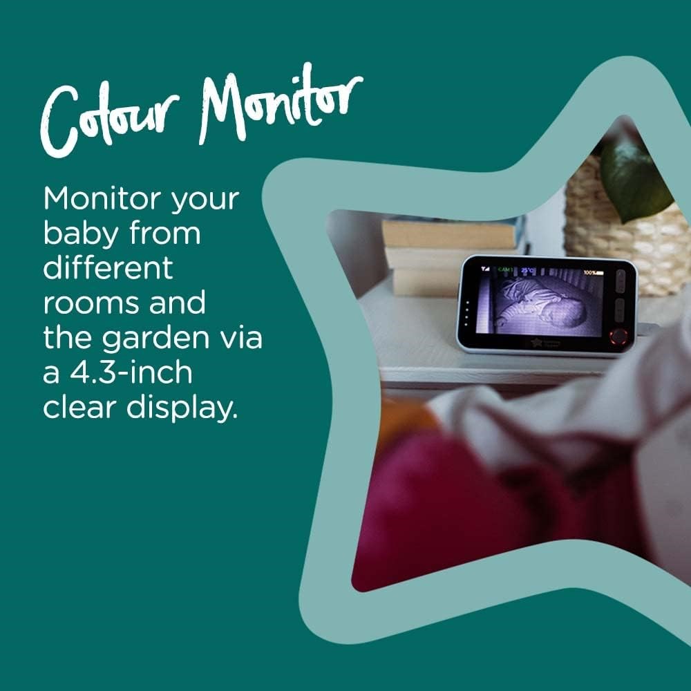 Tommee Tippee Dreamee Sound, Motion and Video Baby Monitor