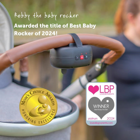 Zazu Robby The Baby Rocker, Automatic with Cry Sensor