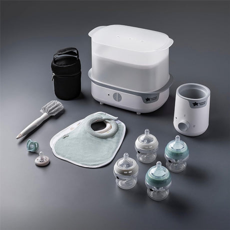 Tommee Tippee Closer To Nature 12pc Complete Feeding Kit, White