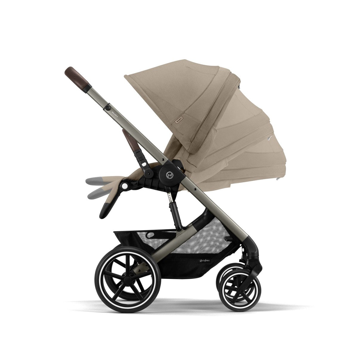 Cybex Balios S Lux Essential Travel & Nursery Bundle, Almond Beige