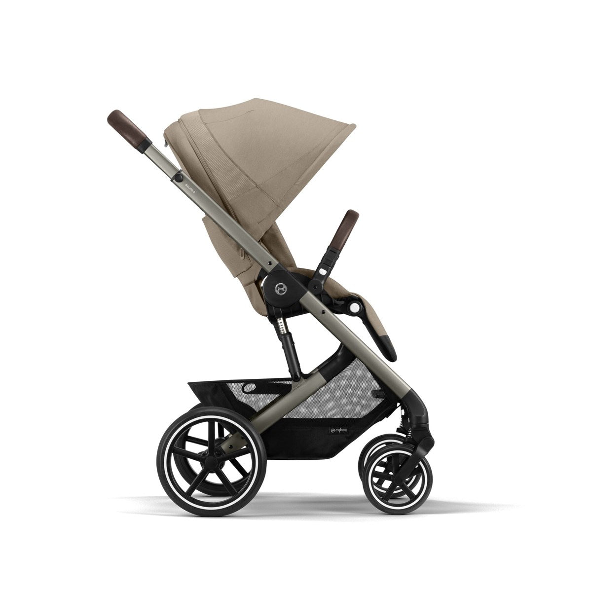 Cybex Balios S Lux Essential Travel & Nursery Bundle, Almond Beige