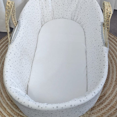 Clair De Lune Waterproof Moses Basket Mattress Protector