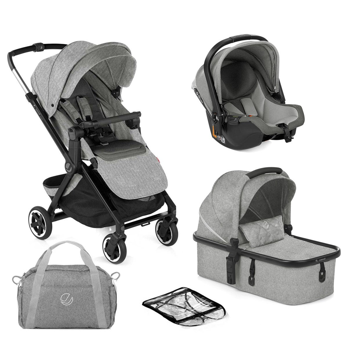 Jane Newel + Micro Pro + Koos iSize R1 Travel System