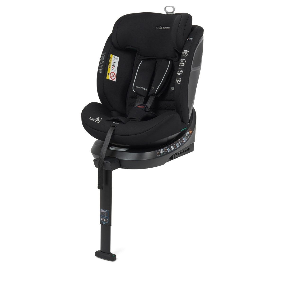 Enfasafe Maxima 360 Rotating i-Size Car Seat, 40-150 cm, 0-12 years