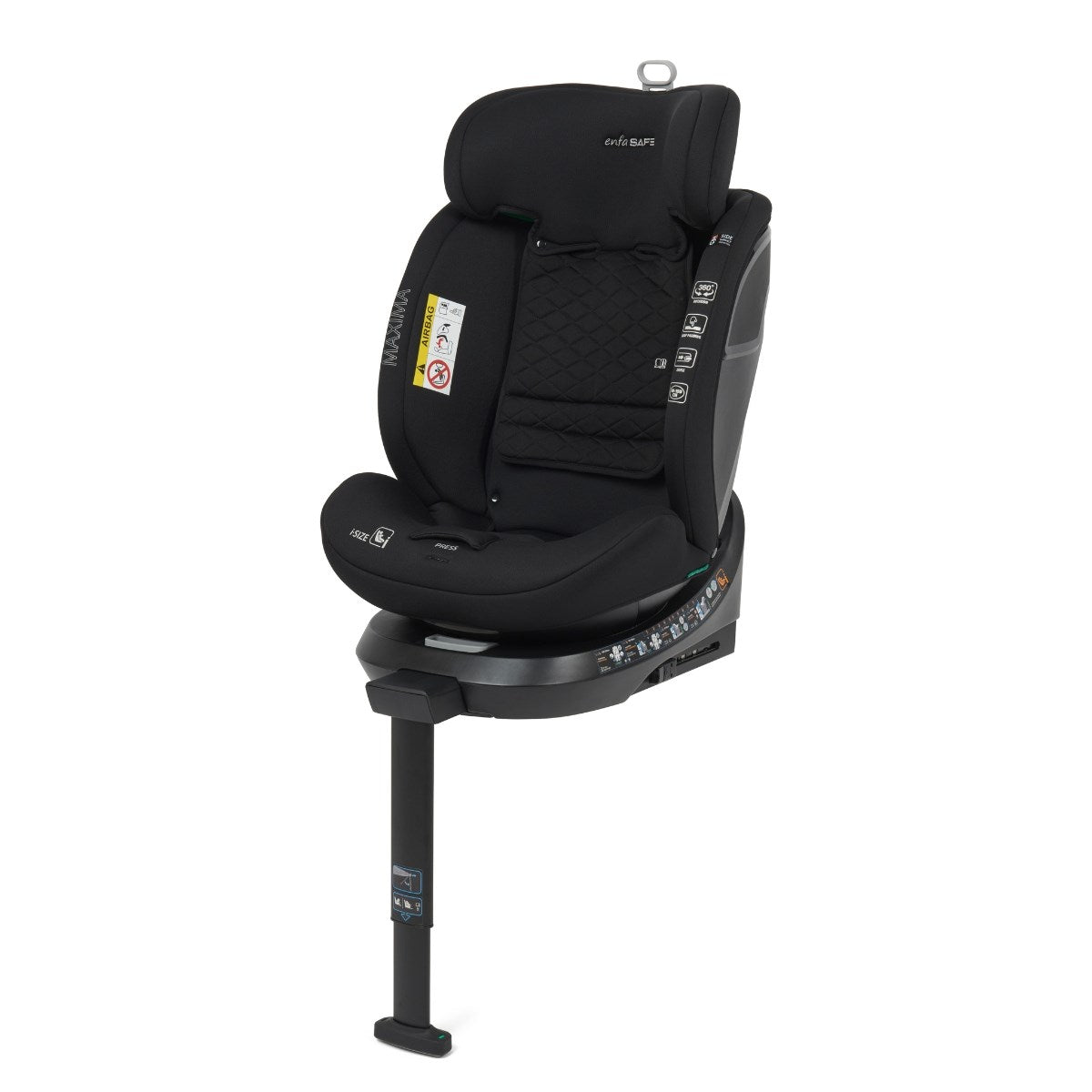 Enfasafe Maxima 360 Rotating i-Size Car Seat, 40-150 cm, 0-12 years