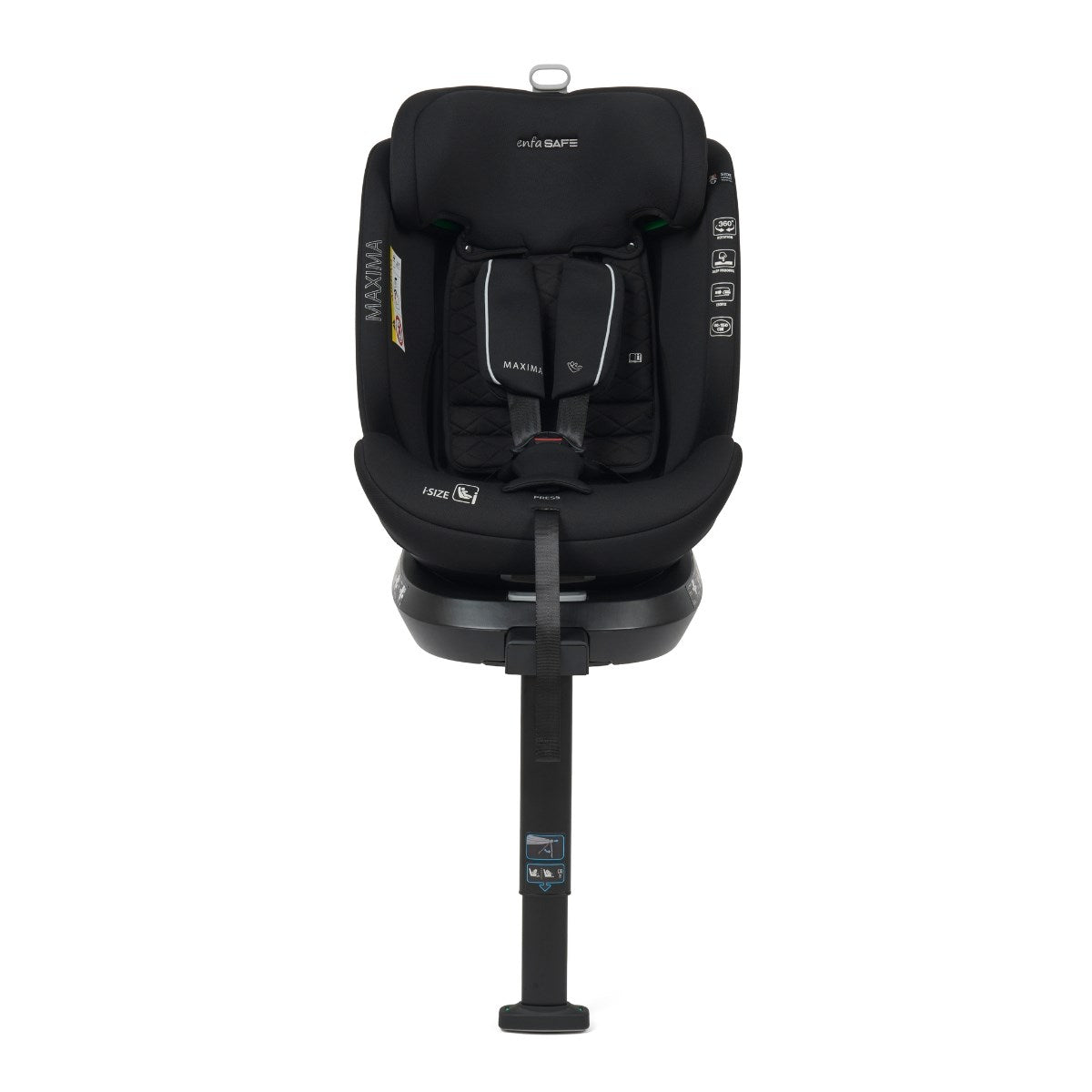 Enfasafe Maxima 360 Rotating i-Size Car Seat, 40-150 cm, 0-12 years