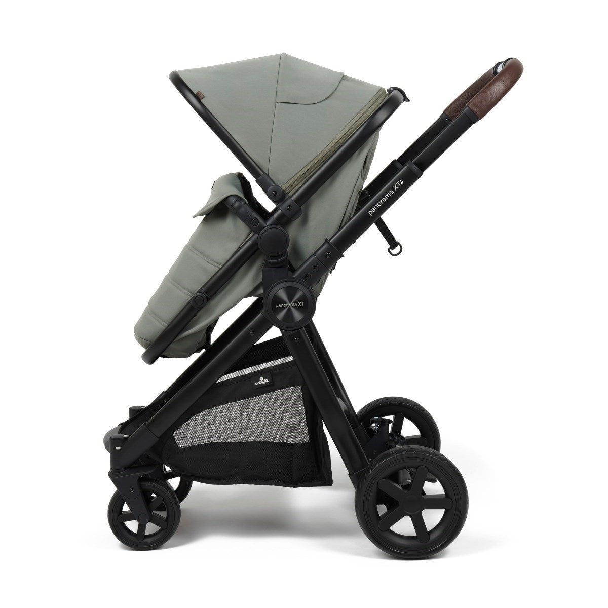 BabyLo Panorama XTi Premium Travel System & Starter Nursery Bundle including Isofix Base 2, Fern Green