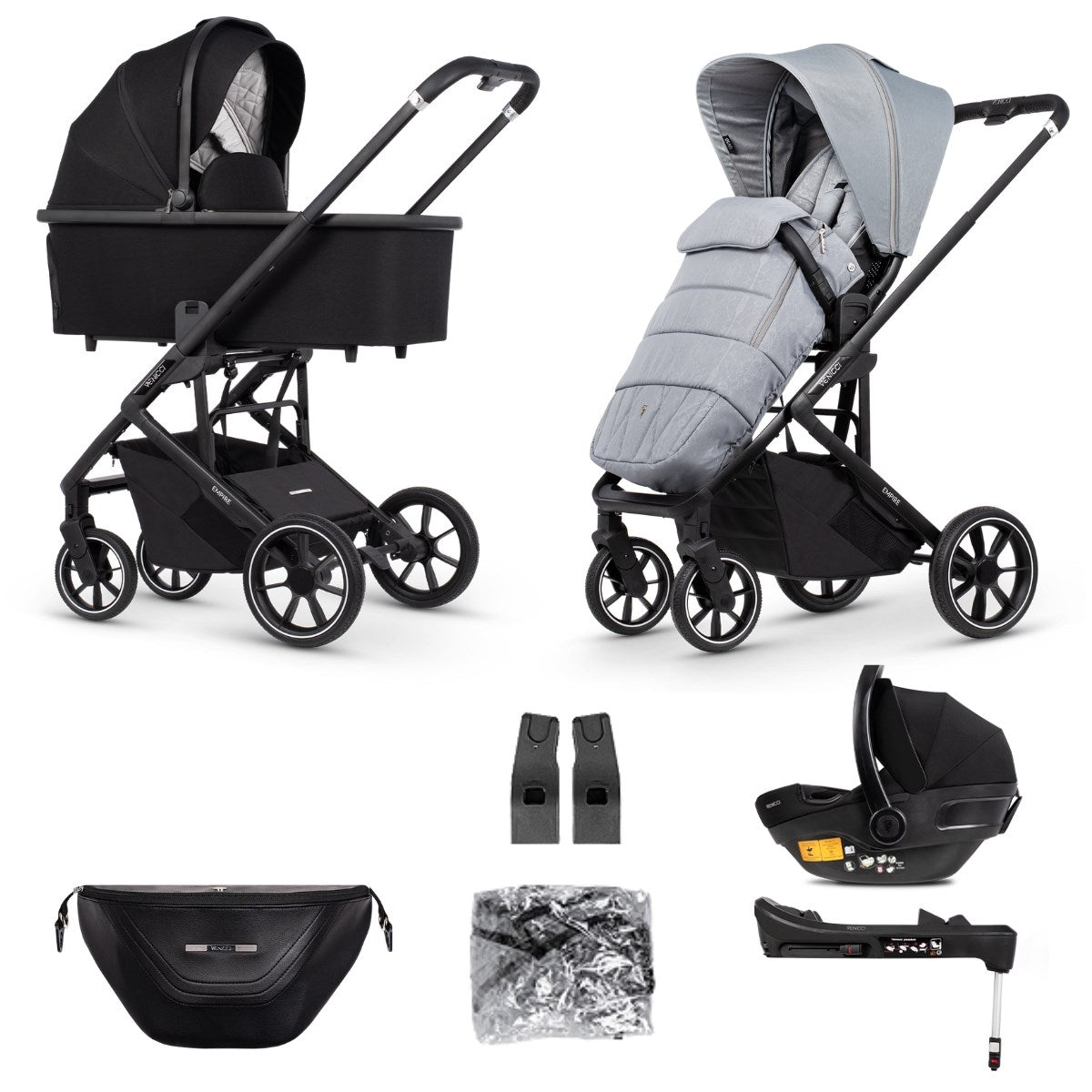 Venicci Empire - 3in1 Plus Isofix Base Travel System Bundle