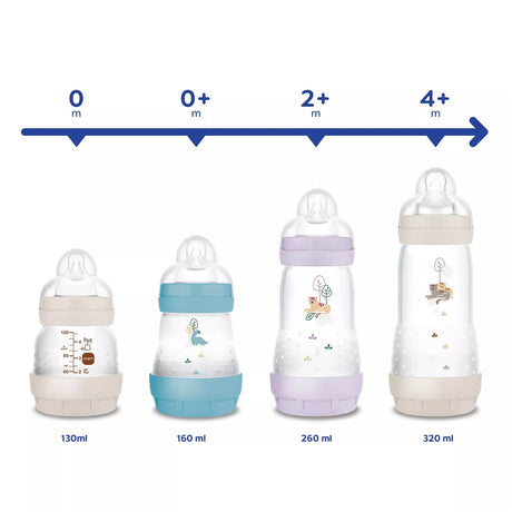 MAM Easy Start Anti-Colic 160ml Bottle 3 Pack (Design May Vary)