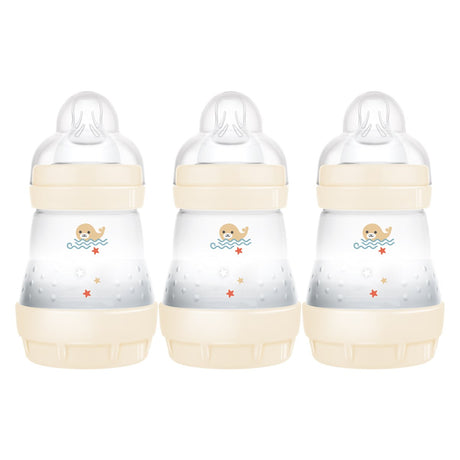 MAM Easy Start Anti-Colic 160ml Bottle 3 Pack (Design May Vary)