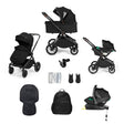 Ickle Bubba Altima Stratus Travel System with Isofix Base, Black
