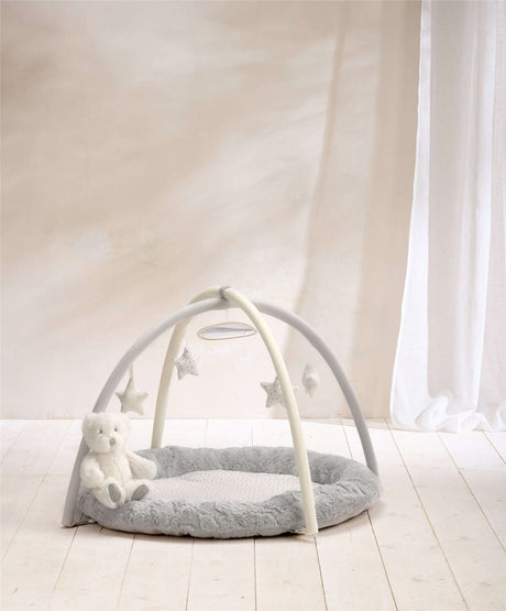 Mamas & Papas My First Playmat & Gym with Soft Teddy Bear