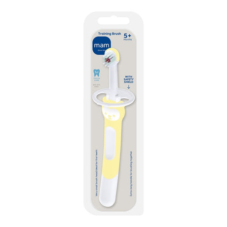 MAM Training Brush With Safety Shield, 5+ Months