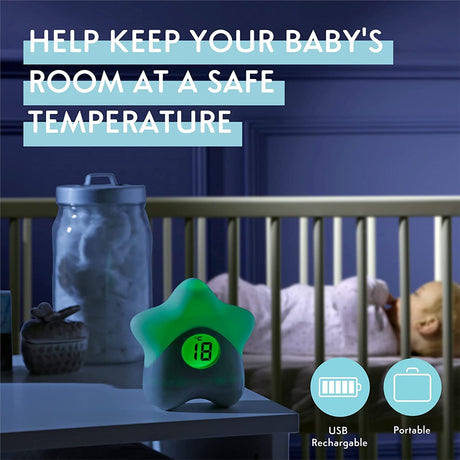 PurFlo Starlight Colour Changing Room Thermometer