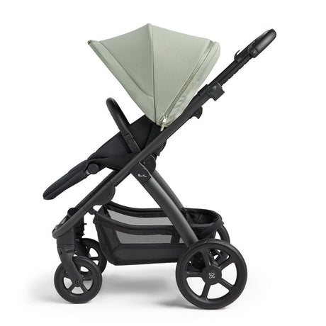 Silver Cross Tide Essential Travel System & Starter Nursery Bundle, Sage On Black