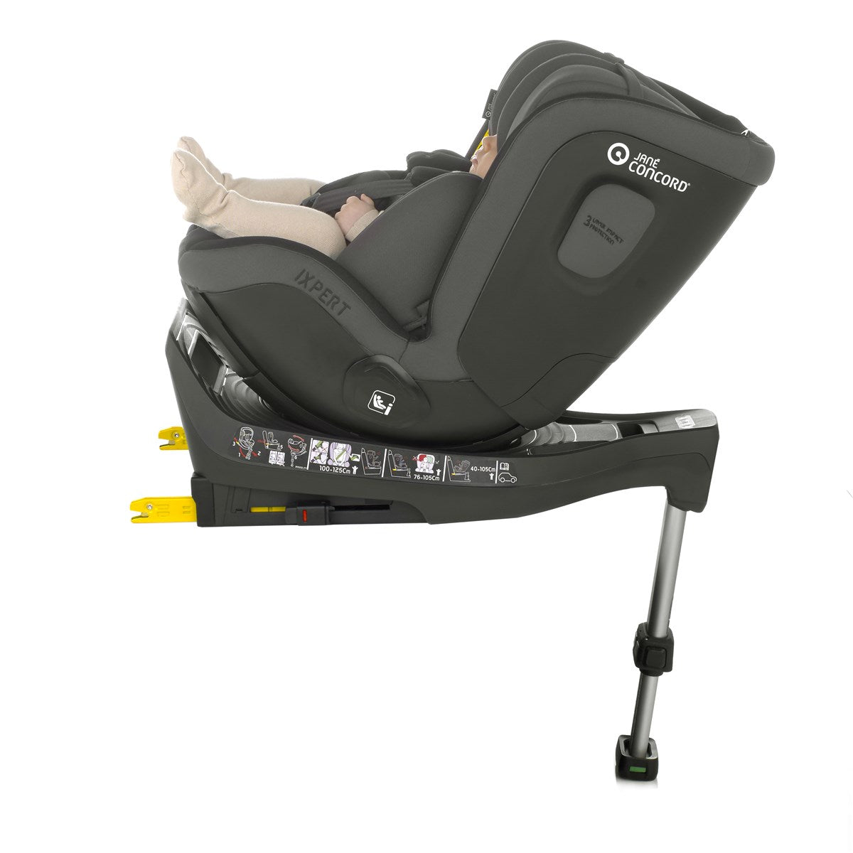 Jane iXpert 360° Swivel i-Size Car Seat, 0-4 Years