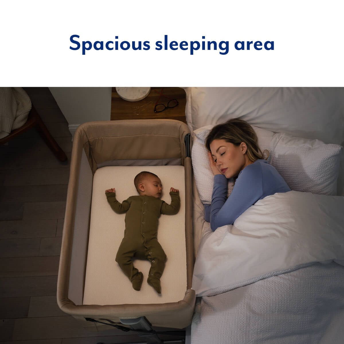 Graco Sweet2Sleep™ Bedside Crib & Mattress