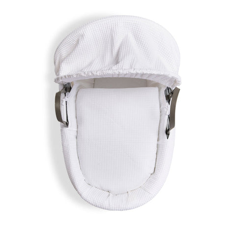 Clair De Lune Grey Wicker Moses Basket