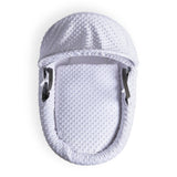 Clair De Lune Grey Wicker Moses Basket