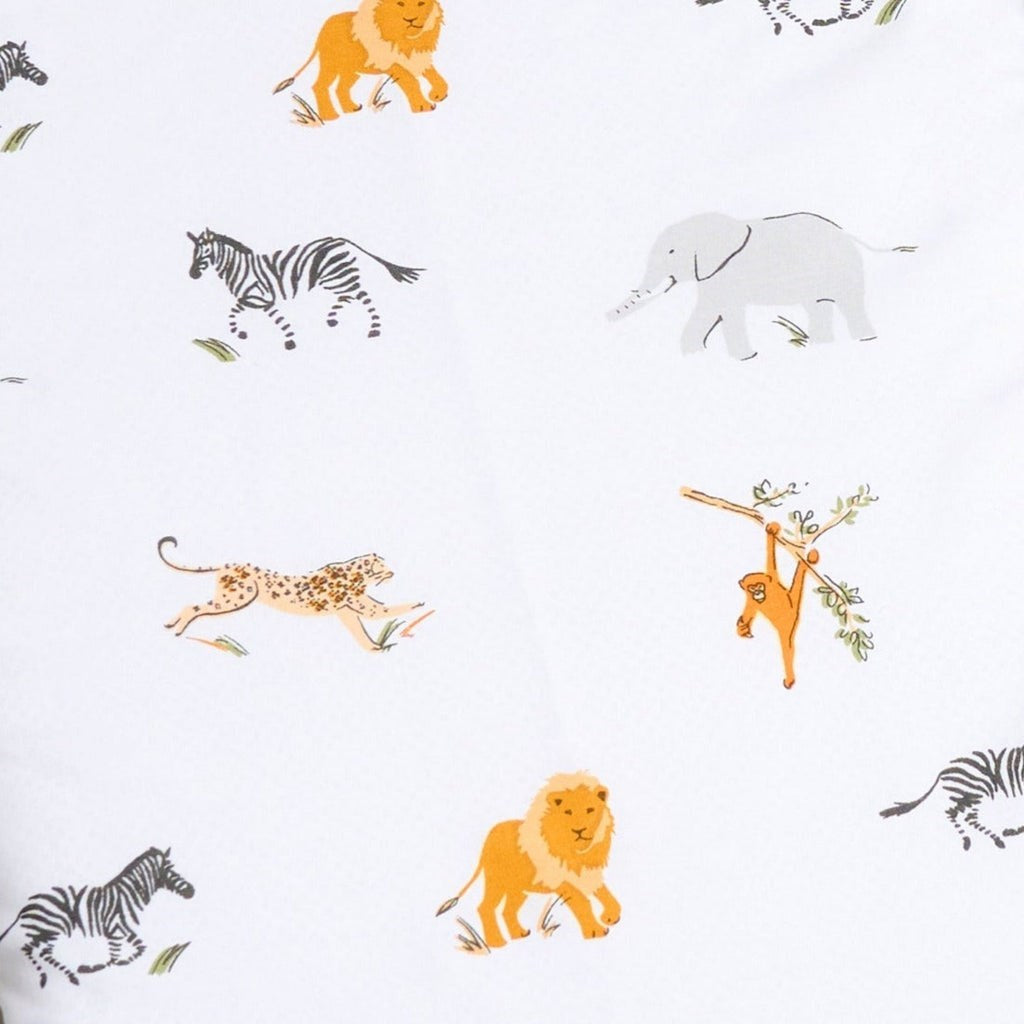 Clair De Lune 2 Pack Fitted Jungle Dream Moses Basket Sheets