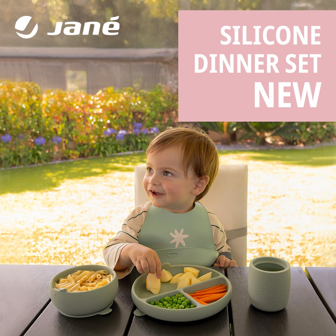Jane Silicone Bowl and Spoon Set for Babies