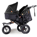 Out 'n' About Nipper Double V5 Newborn And Toddler Starter Bundle, Summit Black