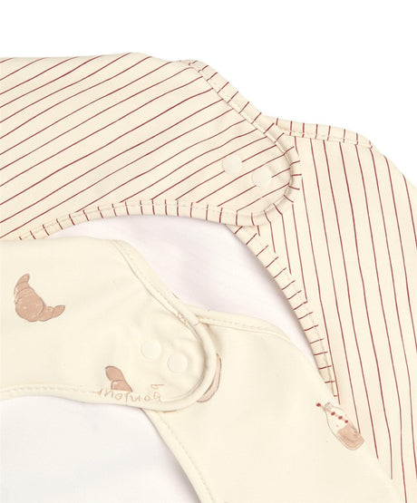 Mamas & Papas 2pk Long Sleeve Messy Bib