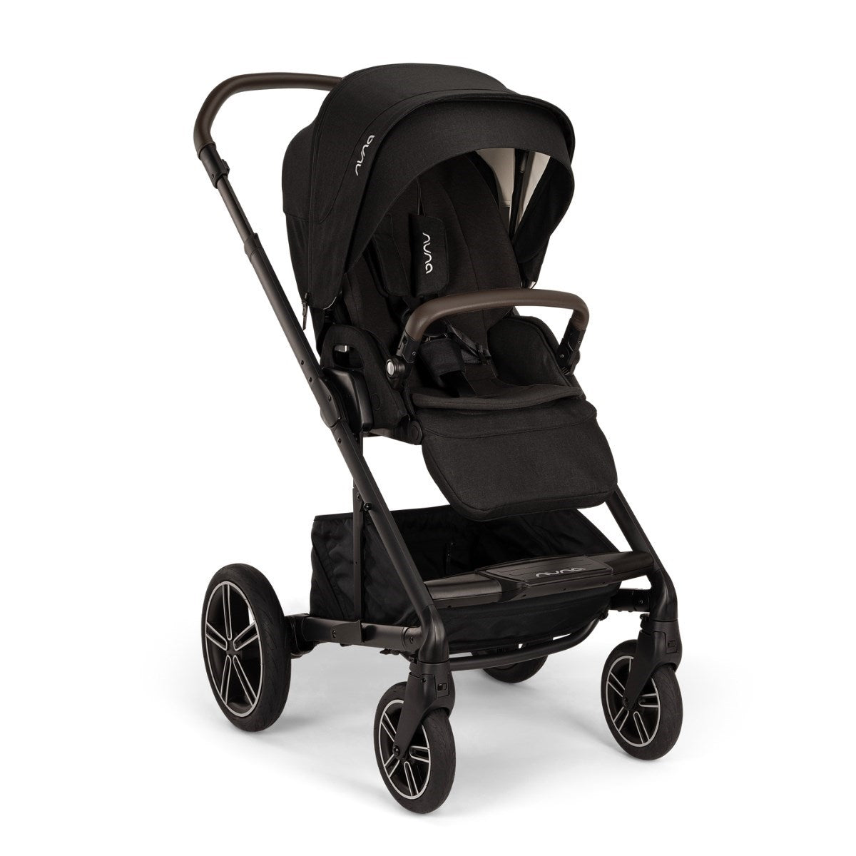 Nuna Mixx Next Travel System with Arra + Base Next, Dark Caviar