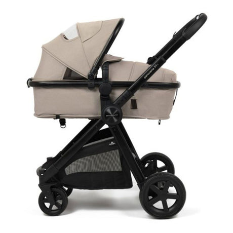 BabyLo Panorama XTi Premium Travel System & Starter Nursery Bundle including Isofix Base 2, Almond