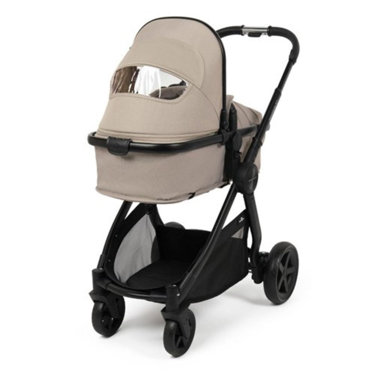 BabyLo Panorama XTi Premium Travel System & Starter Nursery Bundle including Isofix Base 2, Almond