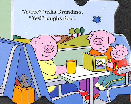 Spot's Train: A shaped board book with sound for babies and toddlers
