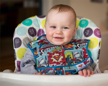 Bumkins SuperBib 2-Pack - Superman Design