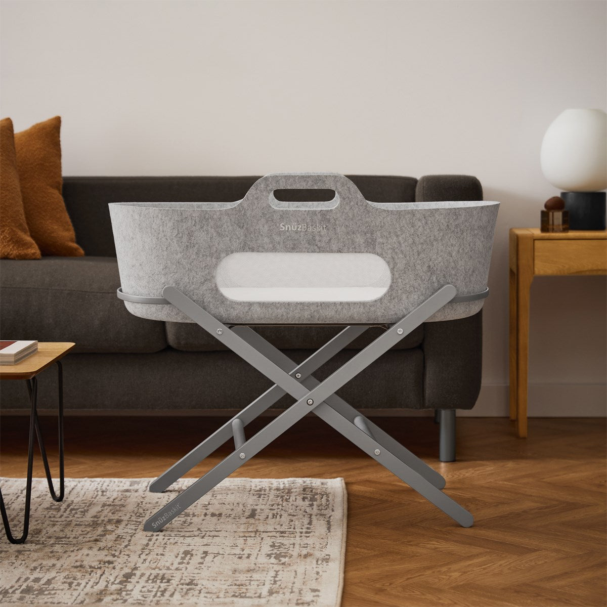 Snuz SnuzBaskit Moses Basket & Stand