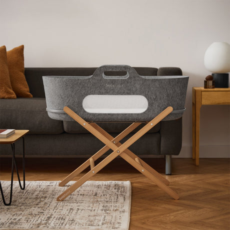 Snuz SnuzBaskit Moses Basket & Stand