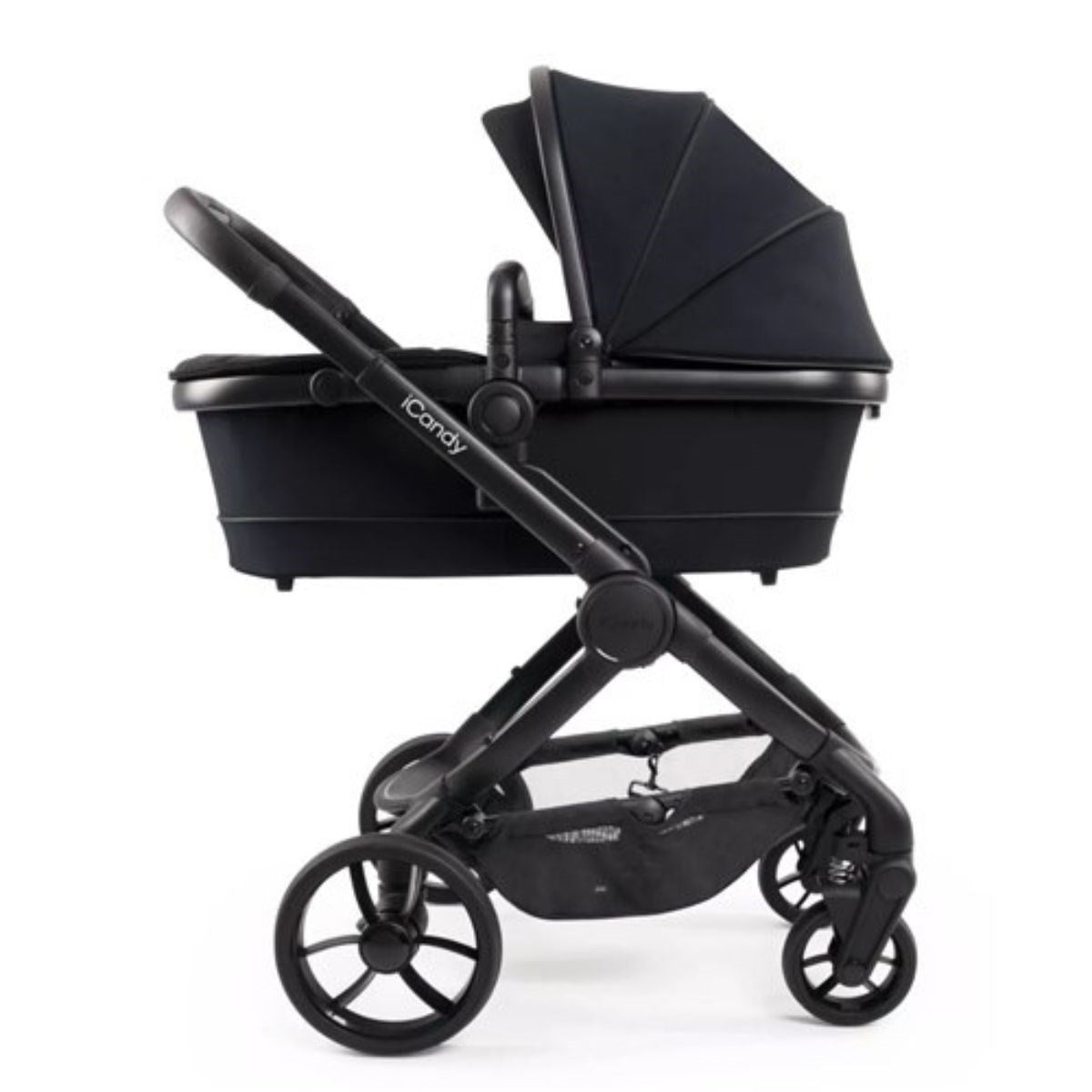 iCandy Peach 7 Premium Travel System & Starter Nursery Bundle, Black