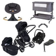 iCandy Peach 7 Premium Travel System & Starter Nursery Bundle, Black