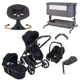 iCandy Peach 7 Premium Travel System & Starter Nursery Bundle, Black