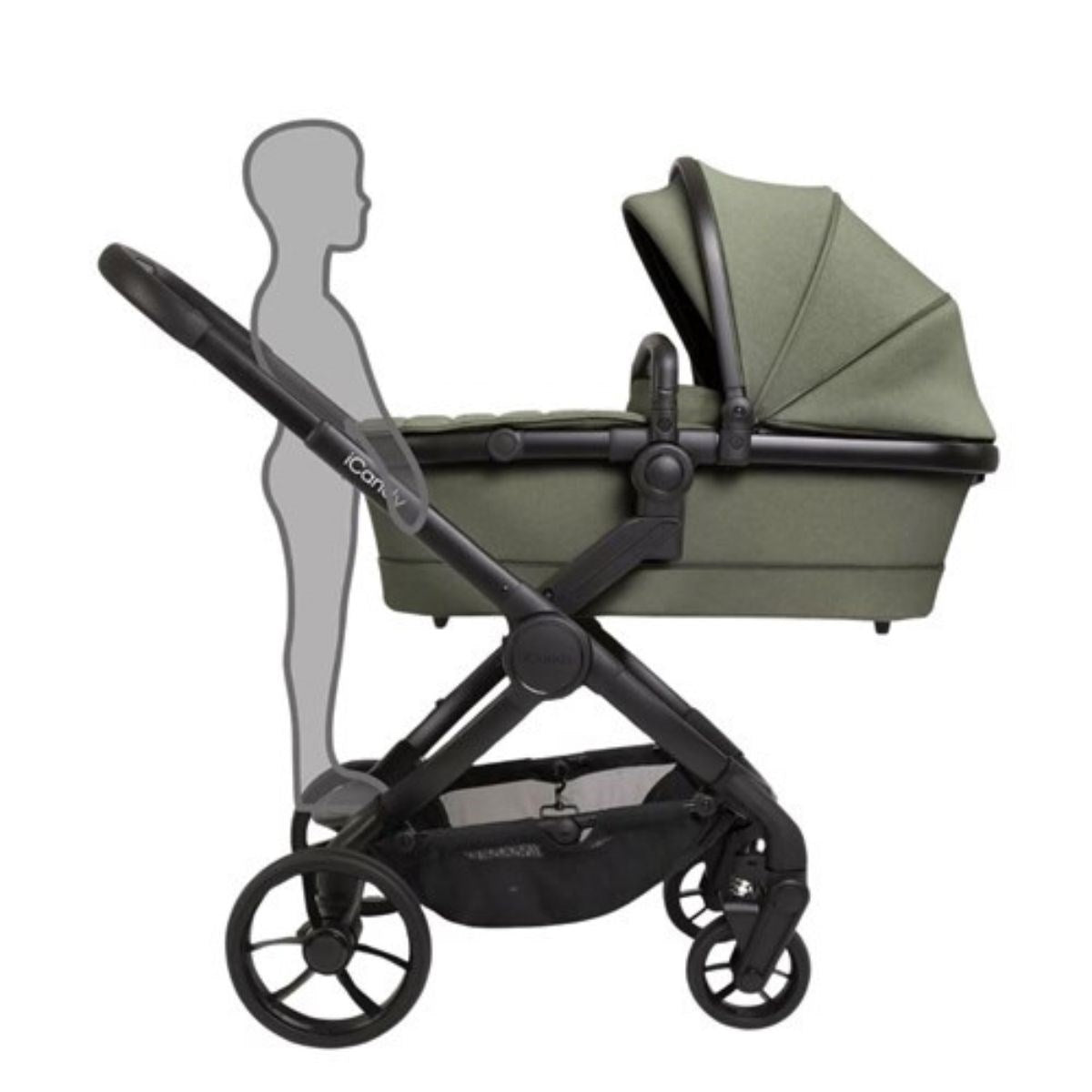 iCandy Peach 7 Premium Travel System & Starter Nursery Bundle, Ivy
