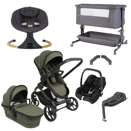 iCandy Peach 7 Premium Travel System & Starter Nursery Bundle, Ivy