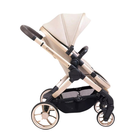 iCandy Peach 7 Premium Travel System & Starter Nursery Bundle, Biscotti